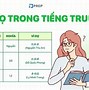 Họ Trong Tiếng Trung