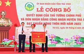 Huyện Trà Cú Đạt Chuẩn Nông Thôn Mới